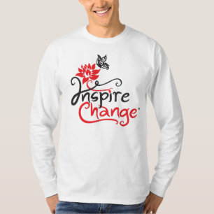 T-shirt Inspirez chemise gainée des hommes de changement