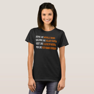 T-shirt Inspirez comme Michelle Obama