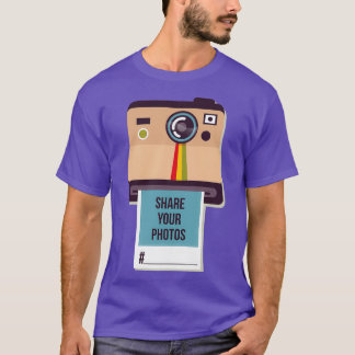 T-shirt Instagram Partagez vos photos