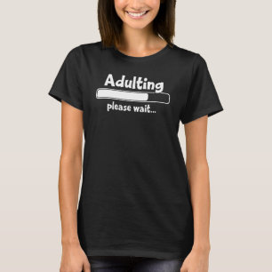 T-shirt Installation de Muscles Chargement S'Il Vous Plaît