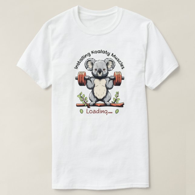 T-shirt Installation de Muscles Koalaty (Design devant)
