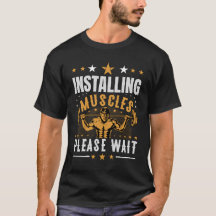 Installation de Muscles Veuillez patienter Retro T
