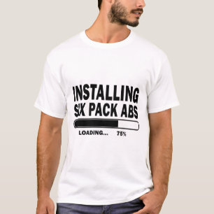 T-SHIRT INSTALLATION DE SIX ABS DE PAQUET