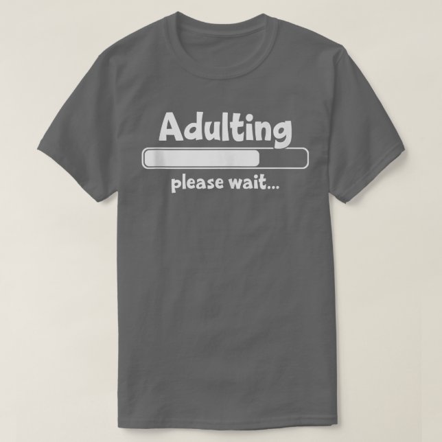 T-shirt Installing Muscles Loading Please Wait Men Funny G (Design devant)