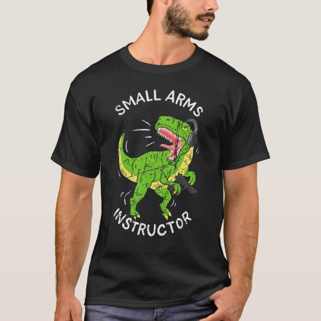 T-shirt Instructeur aux armes légères Anciens combattants  (Devant)