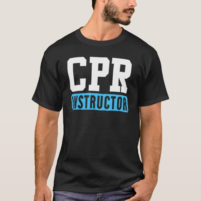 T-shirt Instructeur Cpr (Devant)