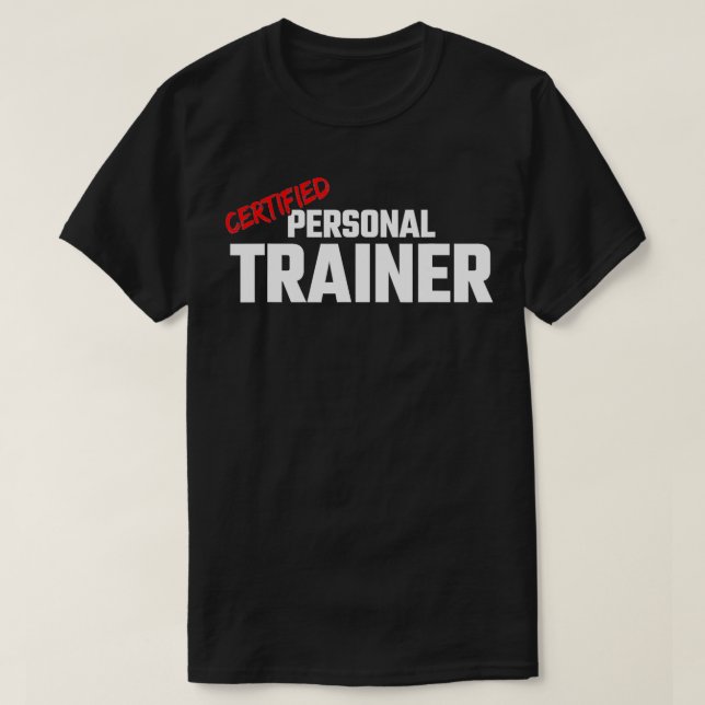 T-shirt Instructeur de conditionnement physique Health Fit (Design devant)