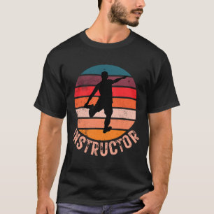 T-shirt Instructeur de football Vintage style rétro person