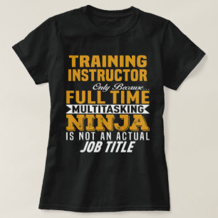 T-shirt Instructeur de formation