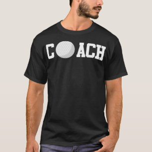 T-shirt Instructeur de golf Coach Golfer Golf Ball Cadeau