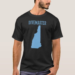 T-shirt Instructeur de plongée New Hampshire Divemaster D