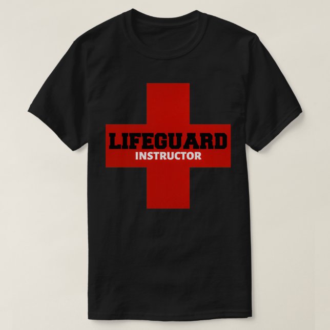 T-shirt instructeur de sauveteur (Design devant)