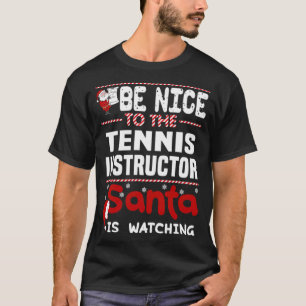 T-shirt Instructeur de tennis professionnel de tennis