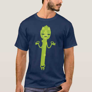 T-shirt Instructeur de yoga Asparagus Lover Vegan Vegetabl