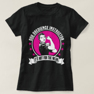 T-shirt Instructeur d'obéissance au chien