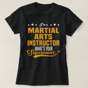 T-shirt Instructeur en arts martiaux
