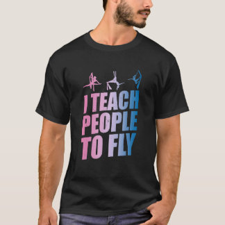 T-shirt Instructrice d'aériel Professeure de Yoga Aérien