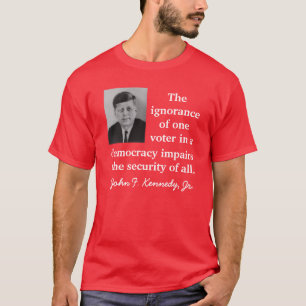 T-shirt Instruisez-vous, puis votez !