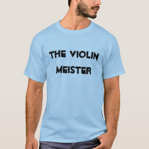 T-shirt Instrument à cordes musicales de violon Meister