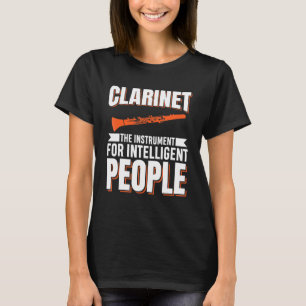 T-shirt Instrument de musique Clarinet