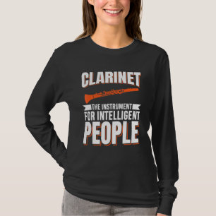 T-shirt Instrument de musique Clarinet