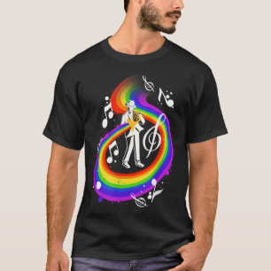 T-shirt Instrument de musique de la Corne française Design