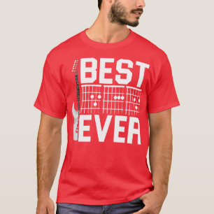 T-shirt Instrument de musique meilleur papa jamais guitari
