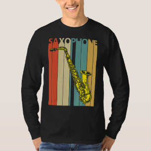 T-shirt Instrument de musique saxophone