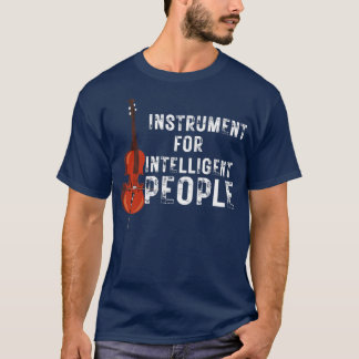 T-shirt instrument de violoncelle pour les personnes intel