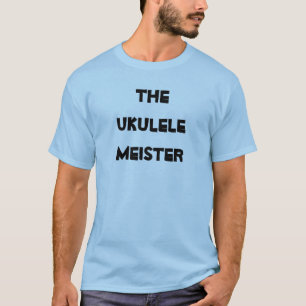 T-shirt Instrument ficelé par musical de Meister d'ukulélé