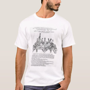 T-shirt Instruments pour les dissections, illustration de
