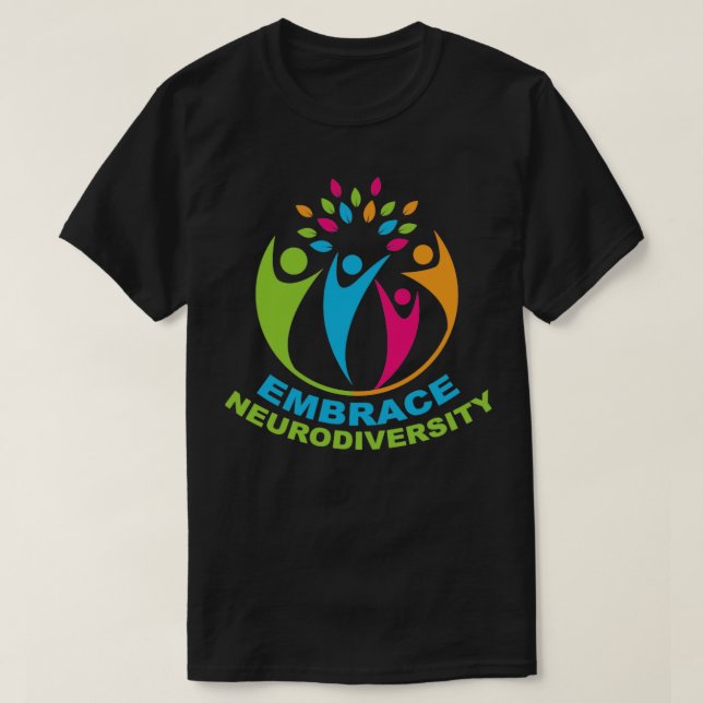 T-shirt Intégrer la neurodiversité3 (Design devant)