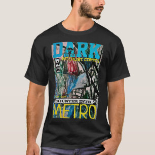 T-SHIRT INTEL DE COMPTEUR MÉTRO SOMBRE