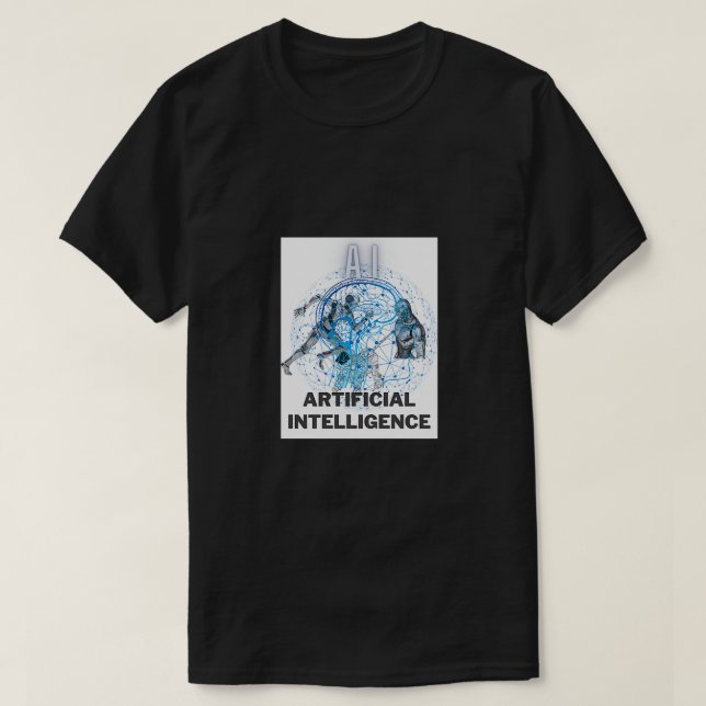 T-shirt Intelligence artificielle 40 (Design devant)