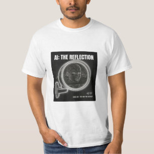 T-shirt Intelligence Artificielle Miroir Données Soi Cyber