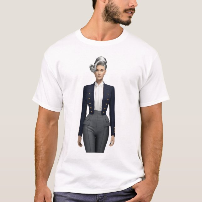 T-shirt Intendance Scandinave La Meilleure Oeuvre D'Art (Devant)
