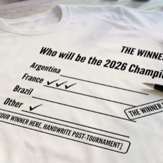 T-shirt interactif du champion de sport 2026