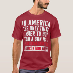 T-shirt Interdiction de la marche à l'école anti-armes Arm
