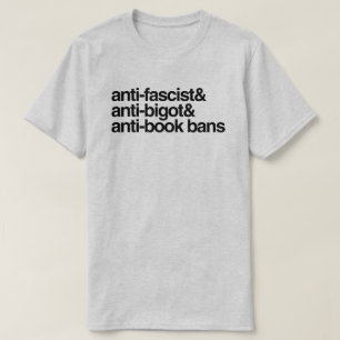 T-shirt Interdictions anti-livre