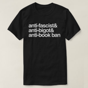 T-shirt Interdictions anti-livre