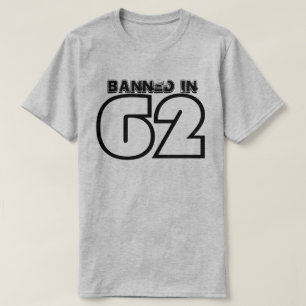 T-shirt Interdit dans la chemise de prière de 62 écoles