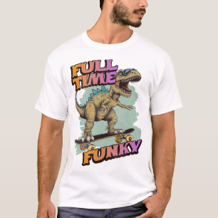 T-shirt Intéressant temps plein