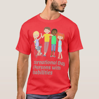 T-shirt International Day of Persons with Disabilities 2