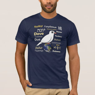 T-shirt International de colombe