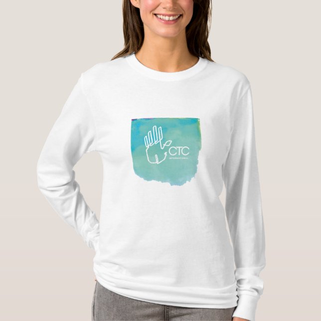 T-shirt International de CTC - bleu (Devant)
