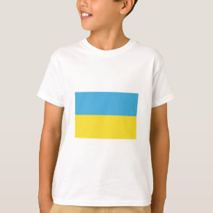 T-shirt International de DRAPEAU de l'Ukraine