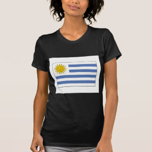 T-shirt International de DRAPEAU de l'Uruguay
