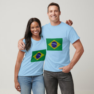 T-shirt International de DRAPEAU du Brésil