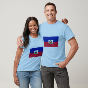 T-shirt International de DRAPEAU du Haïti