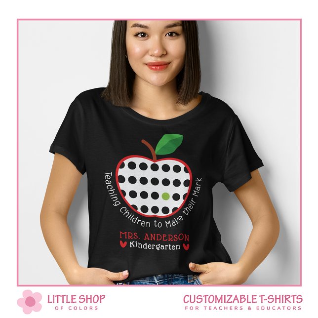 T-shirt International Dot Day Customizable Teacher (Créateur téléchargé)